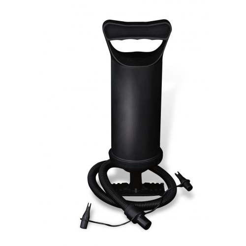 Pompka ręczna tłokowa BESTWAY 0,85l/cykl + 3 Końcówki + Elastyczny wąż